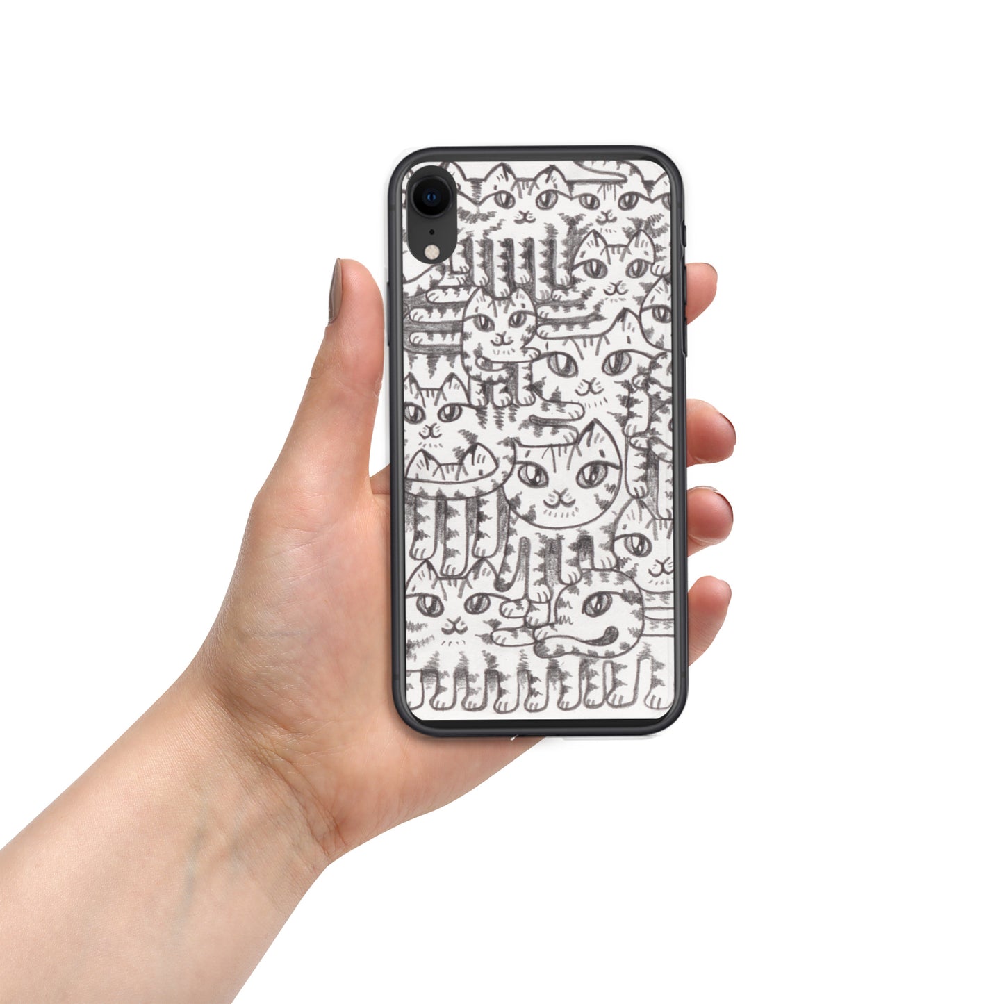 Deconstructed Cats Clear Case for iPhone®