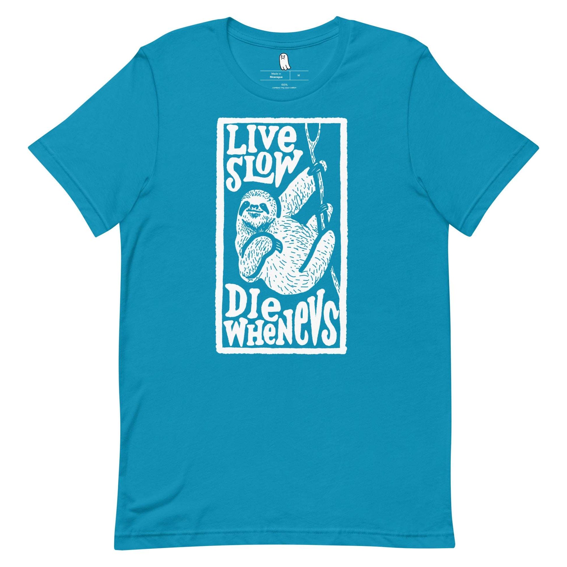 Live Slow Die Whenevs Tee
