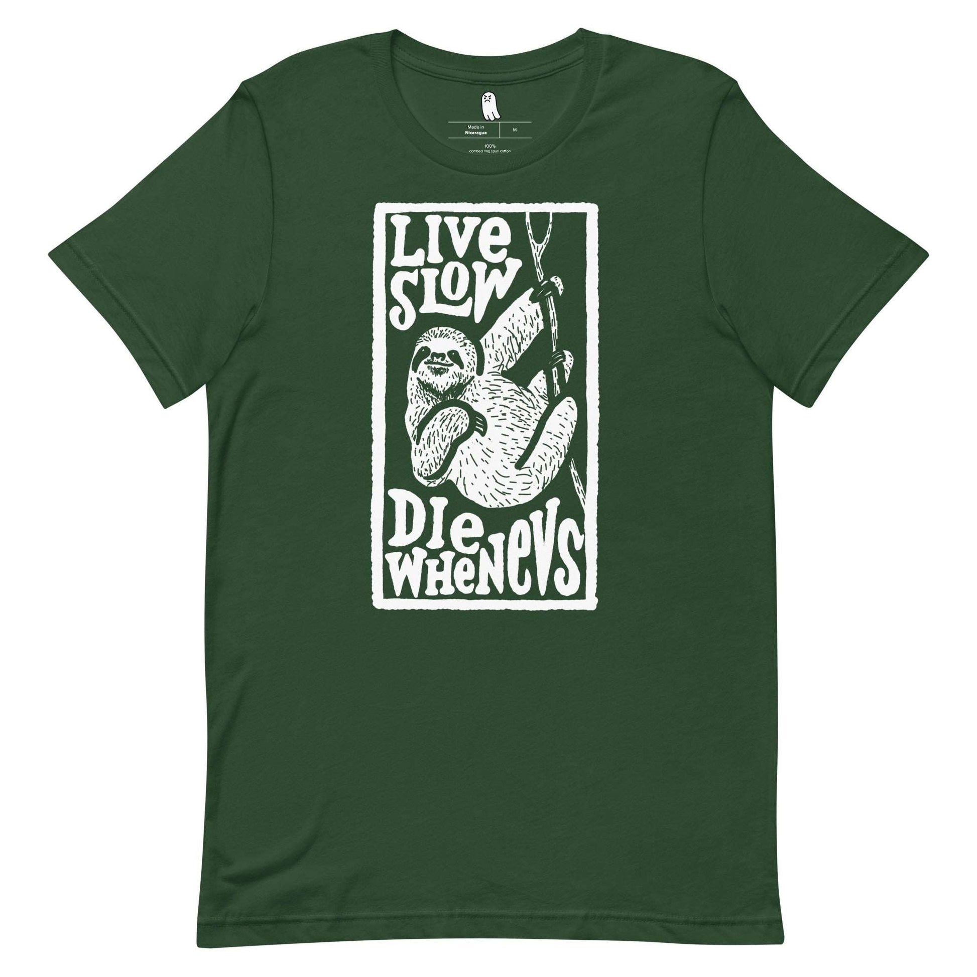 Live Slow Die Whenevs Tee