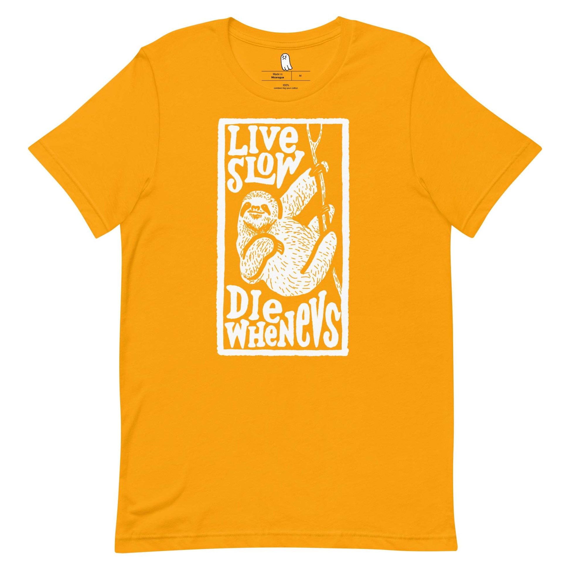 Live Slow Die Whenevs Tee