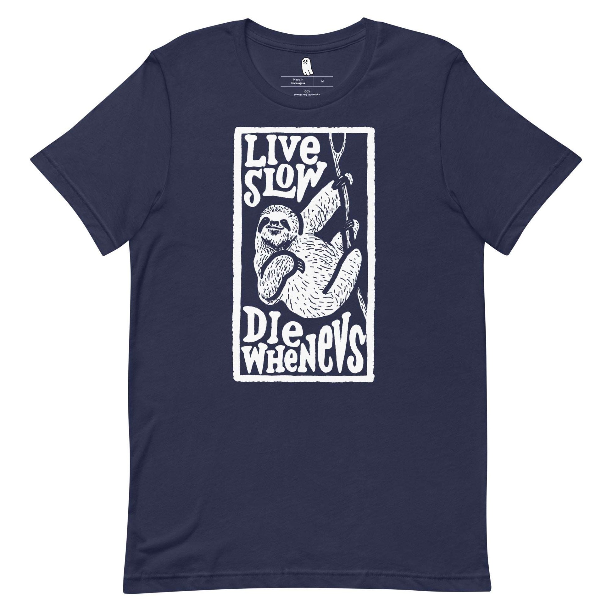 Live Slow Die Whenevs Tee