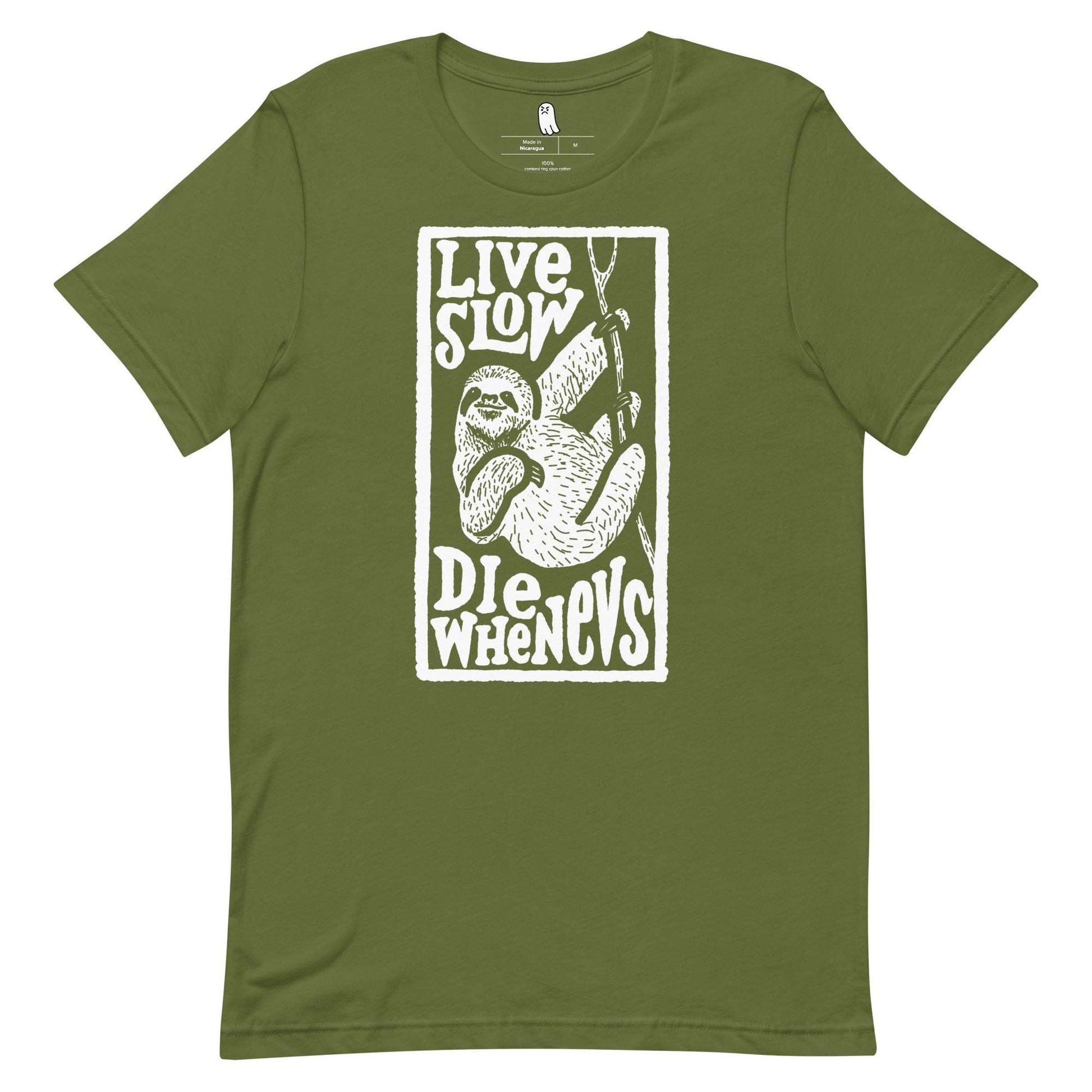 Live Slow Die Whenevs Tee