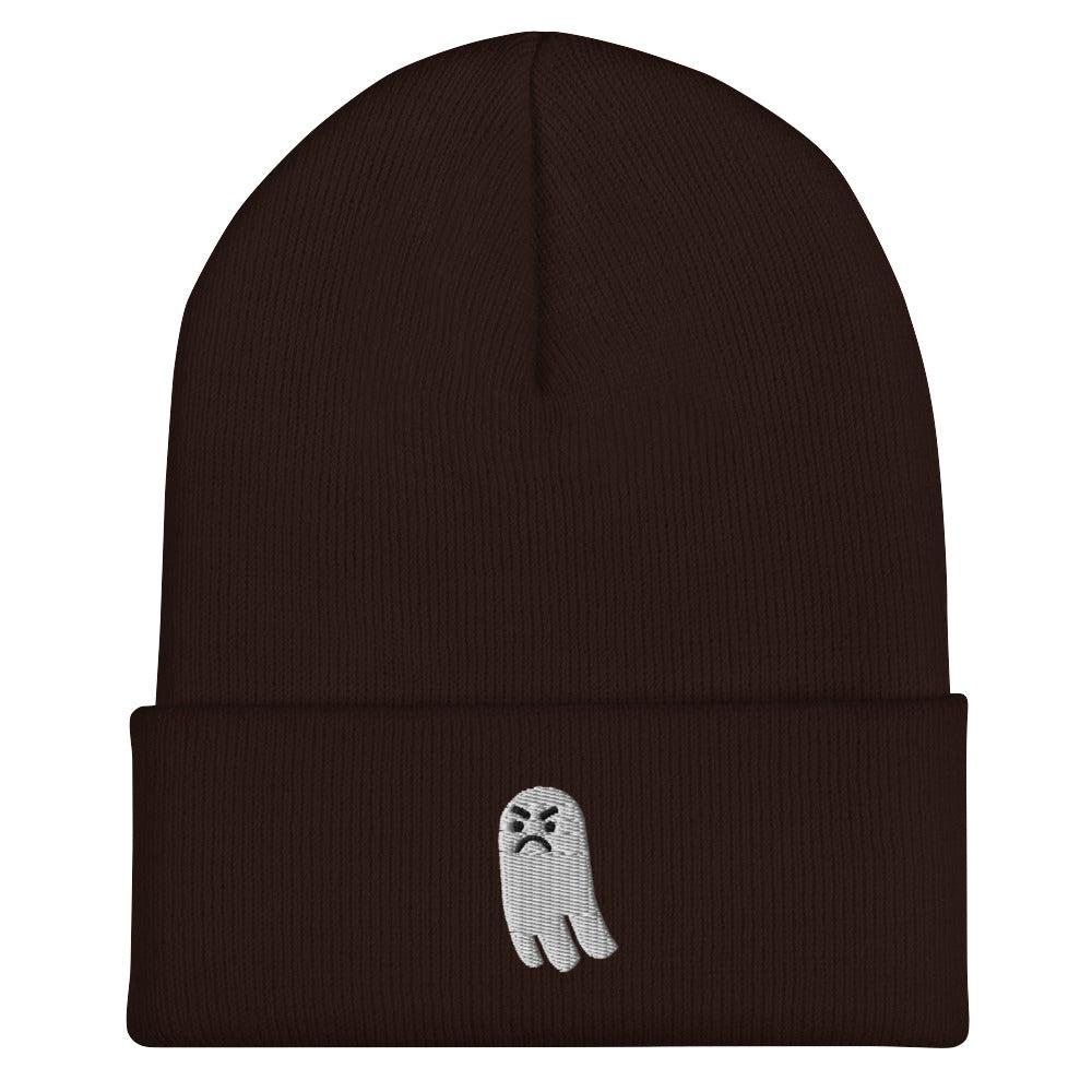 Grumpy Ghost Beanie