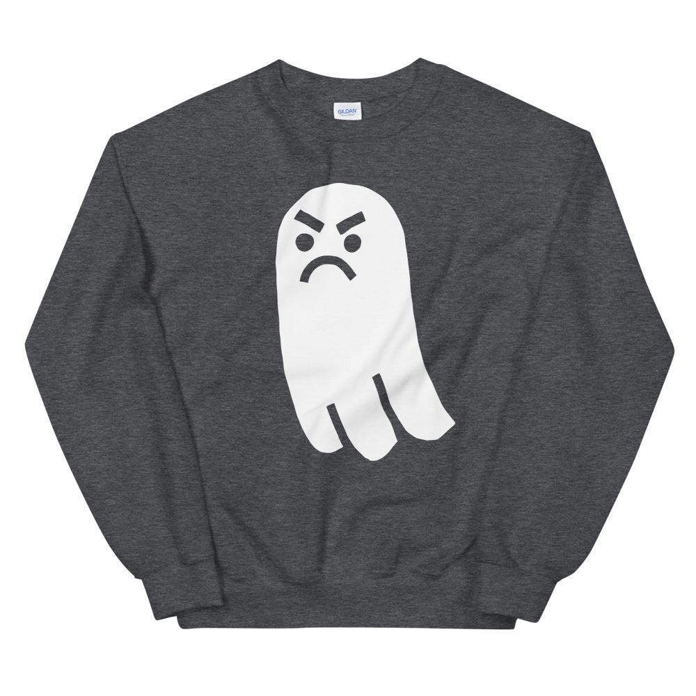 Grumpy Ghost Sweatshirt - Sid Spidersnake