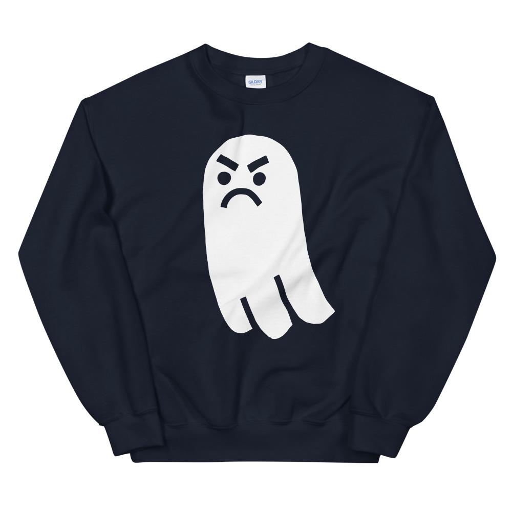 Grumpy Ghost Sweatshirt - Sid Spidersnake