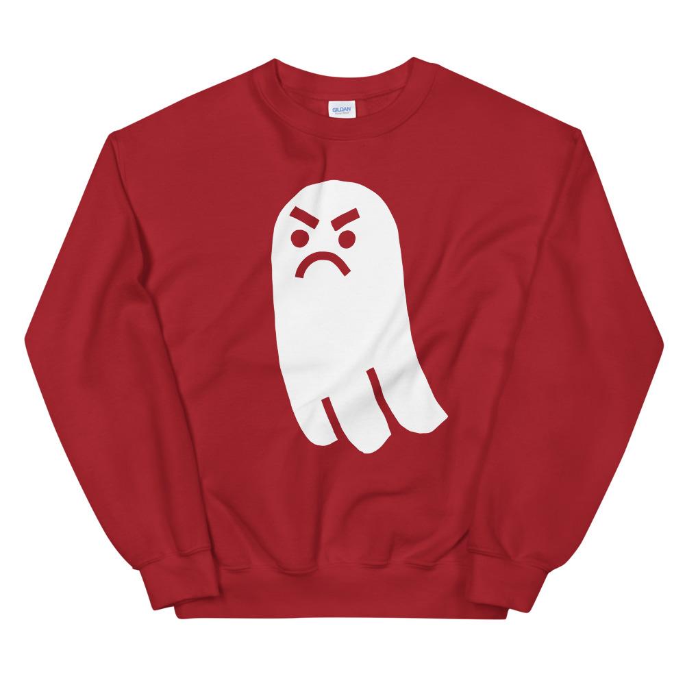 Grumpy Ghost Sweatshirt - Sid Spidersnake