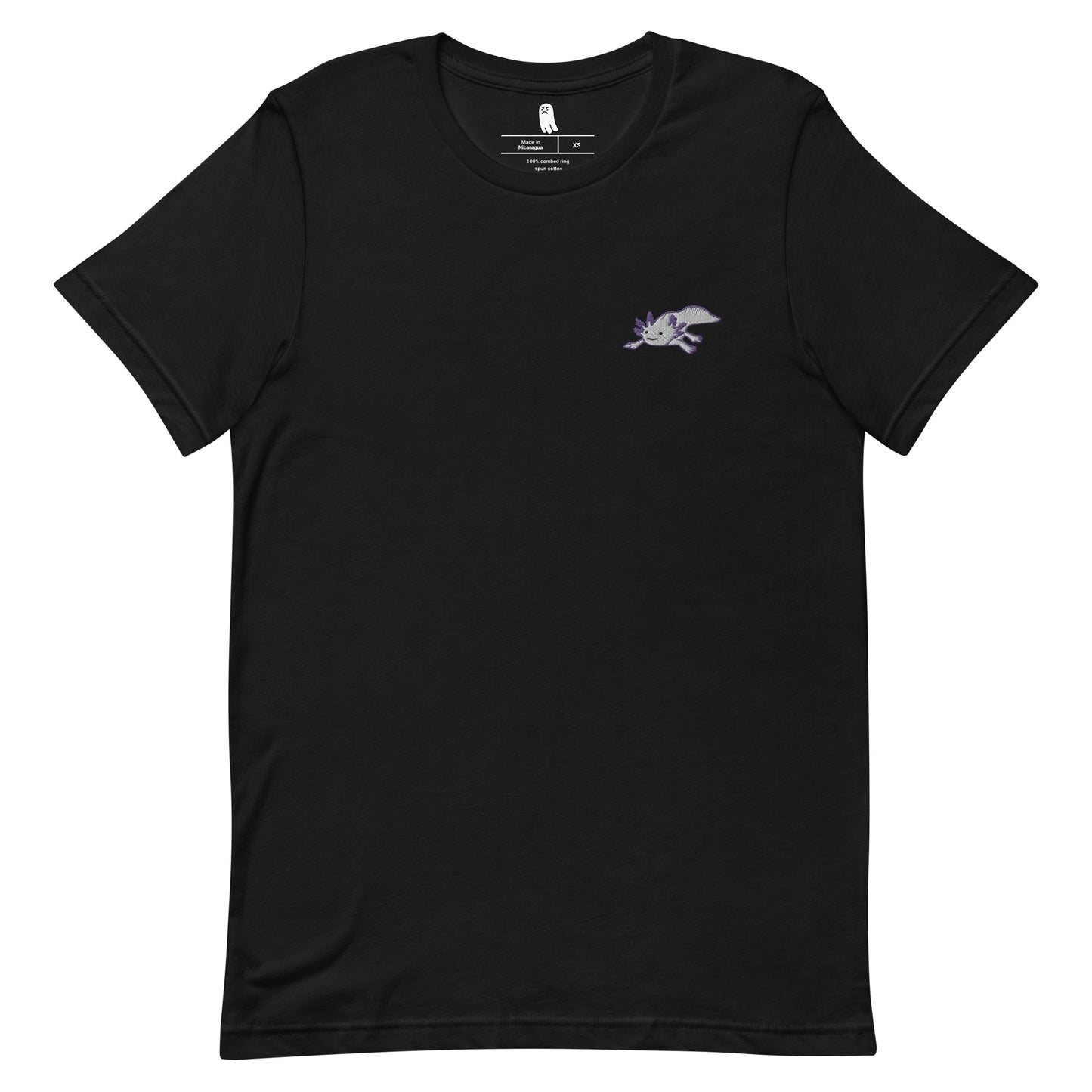 Embroidered Axolotl Logo Tee