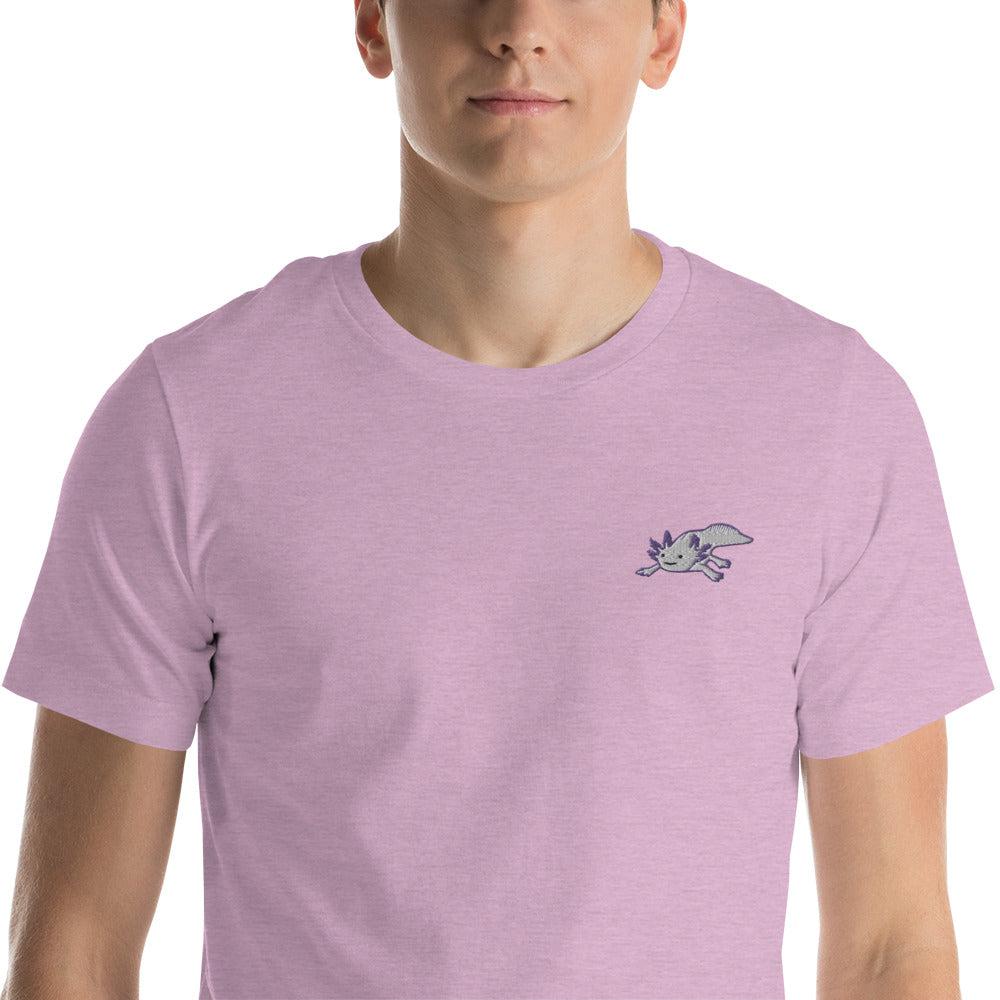 Embroidered Axolotl Logo Tee
