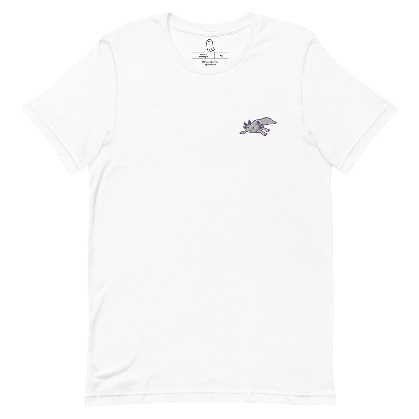 Embroidered Axolotl Logo Tee