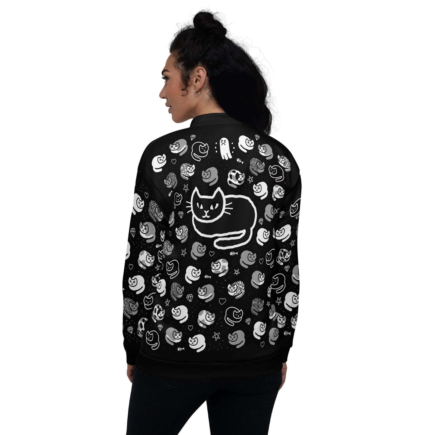 Cat Bomber Jacket