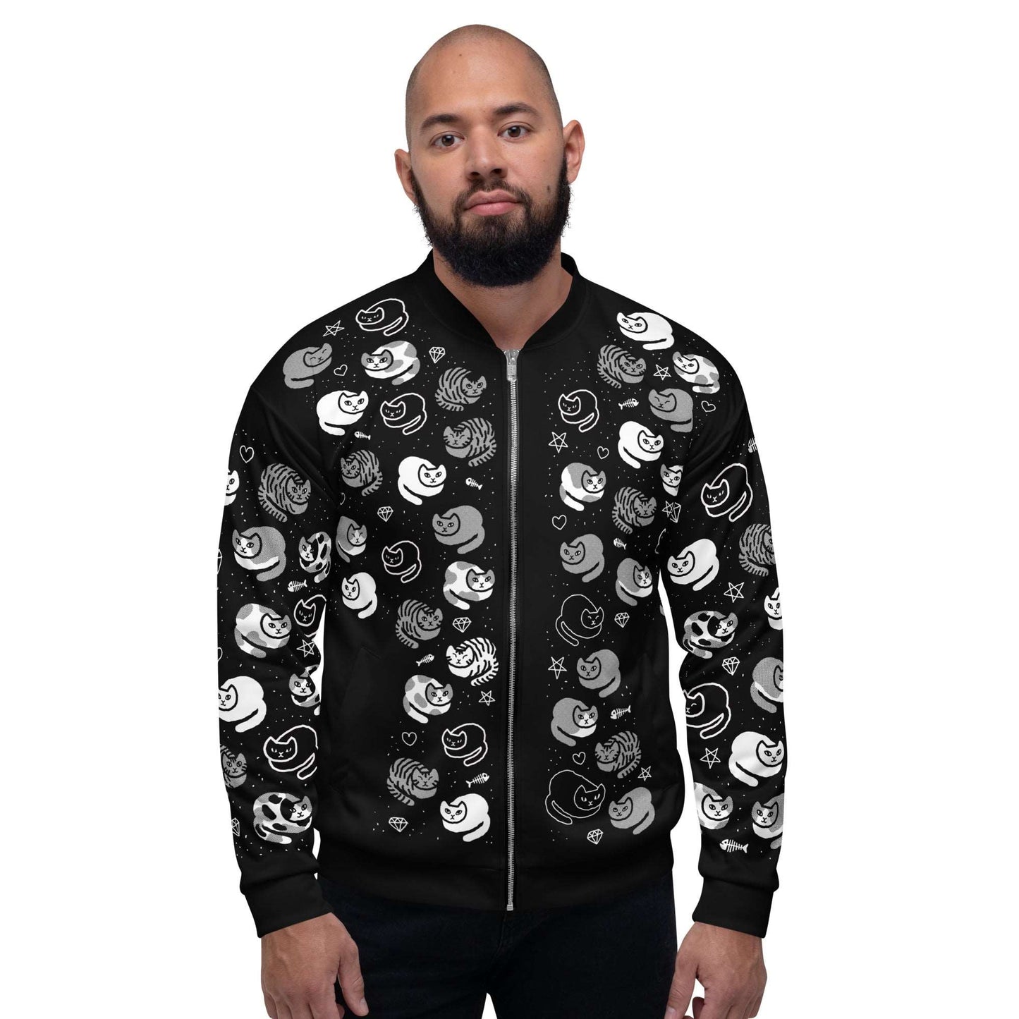 Cat Bomber Jacket