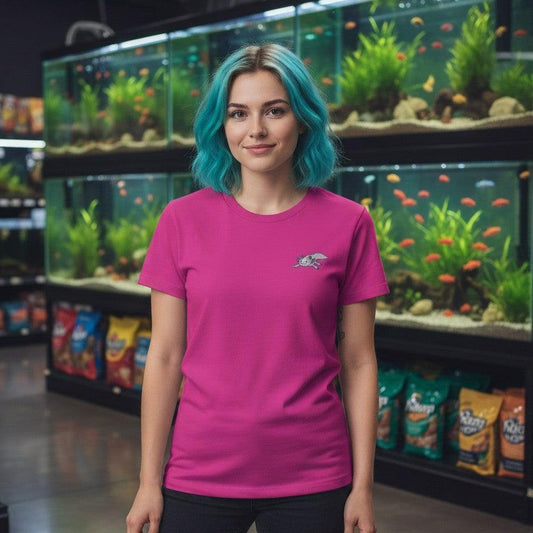 Embroidered Axolotl Logo Tee