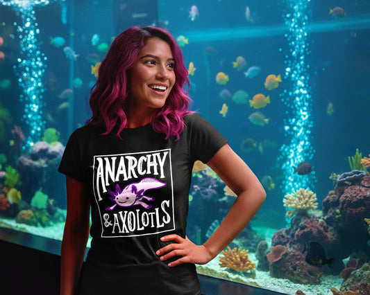 Anarchy & Axolotls Tee