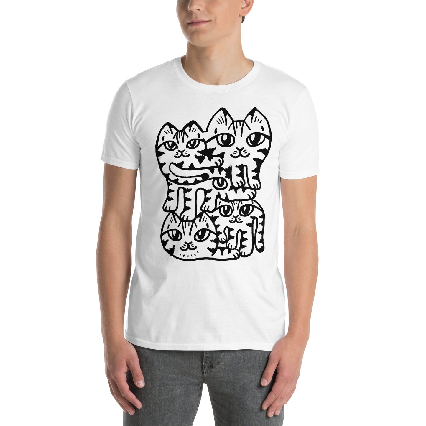 Deconstructed Cat Shirt - Tabby