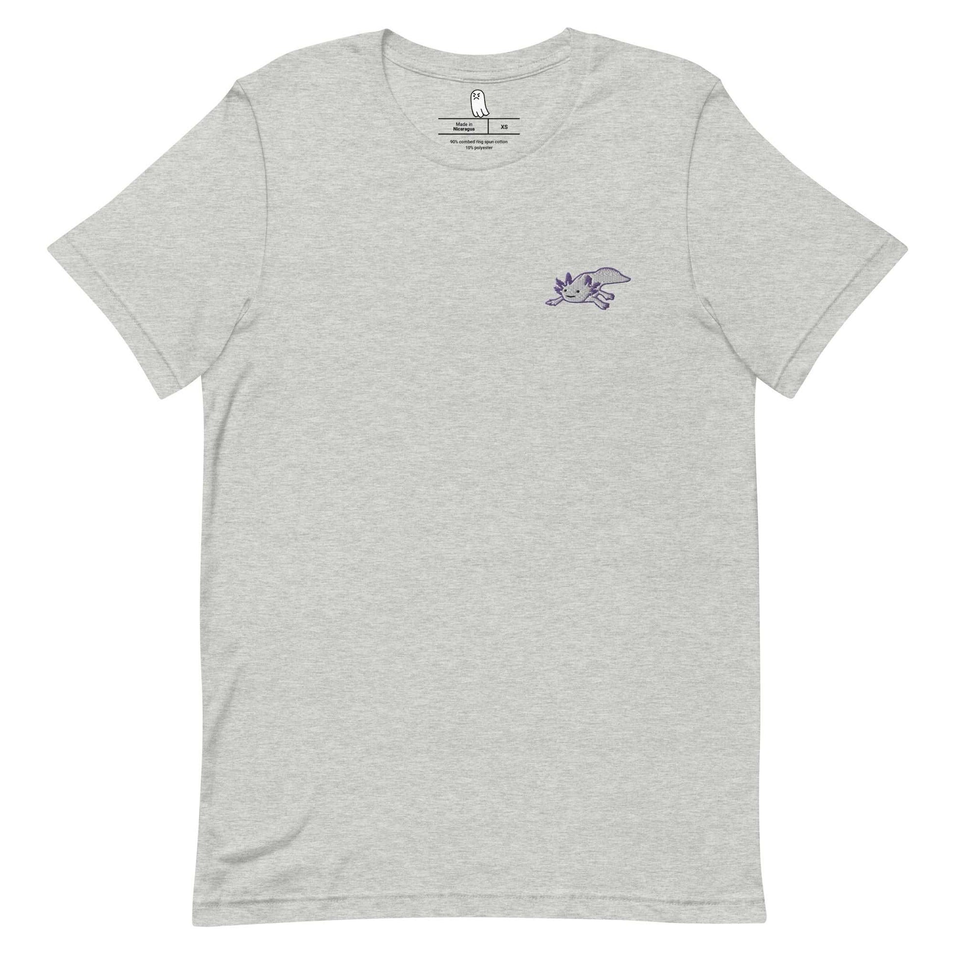 Embroidered Axolotl Logo Tee