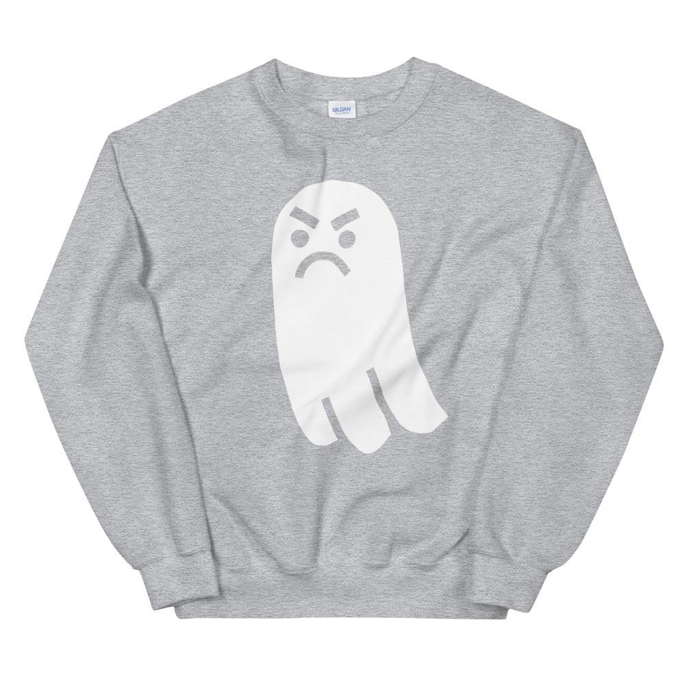 Grumpy Ghost Sweatshirt - Sid Spidersnake