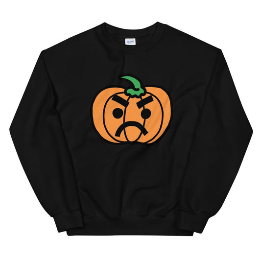 Grumpy Pumpkin Sweater - Sid Spidersnake