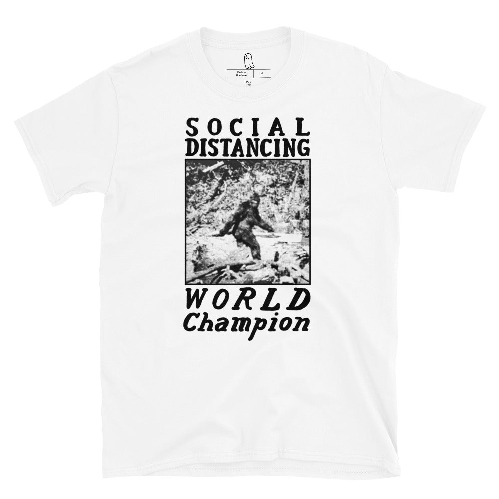 Social Distancing World Champion Tee